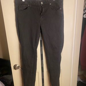AE black skinny jeans